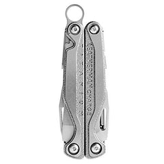 Leatherman Charge Plus TTi - Titanium multi-tool with all locking tools including knives, pliers, saw and screwdriver, camping and fishing tool made in the USA, in stainless steel