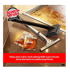 3M Scotch-Brit Quick Clean Griddle Cleaning System Starter Kit, 1/case