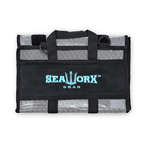 Seaworx 6 Pocket Lure Bag - Heavy Duty Water-Resistant Fishing