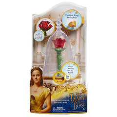 Disney Beauty & The Beast Live Action Enchanted Rose Jewelry Box Toy