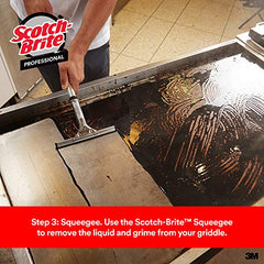 3M Scotch-Brit Quick Clean Griddle Cleaning System Starter Kit, 1/case